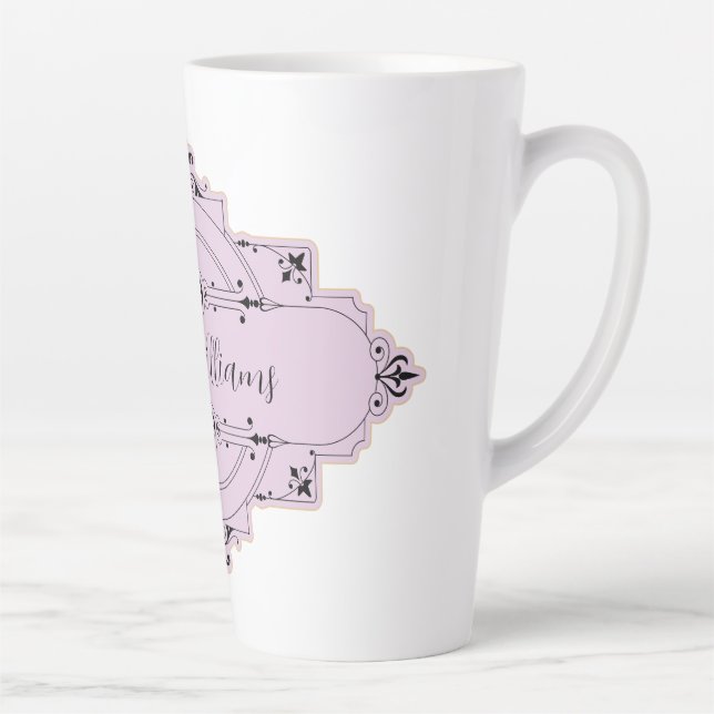 Latte Boda  personalizable novia lata taza de café (Derecha)