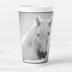 Latte Caballo, taza de café