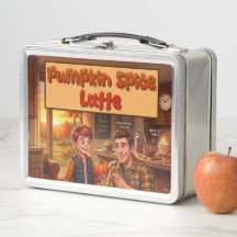 Latte de Especias de Calabaza | Metal | Lonchera