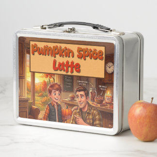 Latte de Especias de Calabaza | Metal | Lonchera