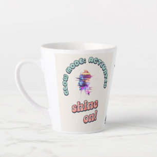 Latte Inspiradora obtén tu brillo en la taza de café
