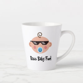 Latte Jefe de la vida de matón Taza de café