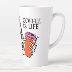 Latte Ser adulto es Difícil Taza de Café Divertida