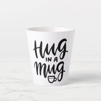 Latte Taza de café acogedora y reconfortante