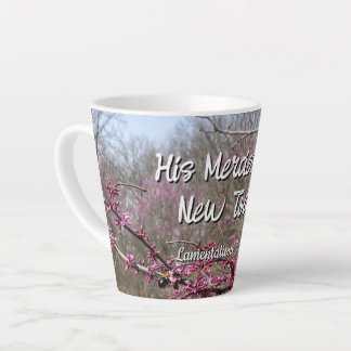 Latte Taza de café con leche Sus misericordias son nueva