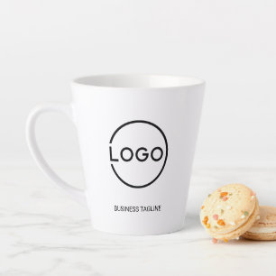 Latte Taza de café con logotipo empresarial personalizad