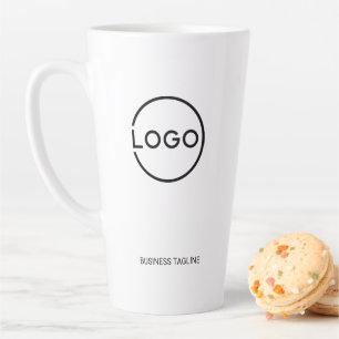 Latte Taza de café con logotipo empresarial personalizad