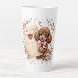 Latte Taza de café de caniche lindo – Taza para amante d