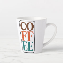 Latte Taza de café de cerámica Regalo para amantes del c
