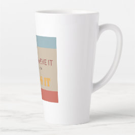 Latte taza de café de fútbol americano