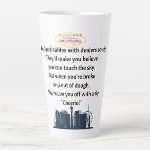 Latte Taza de café de Las Vegas