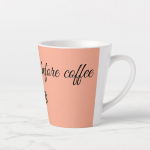 Latte Taza de café divertida ☕