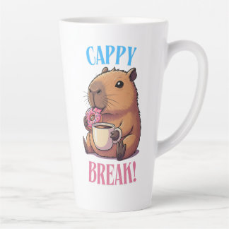 Latte Taza de café divertida de capybara | Animales dive
