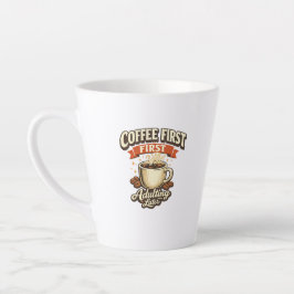 Latte Taza De Café Divertida Para Adultos