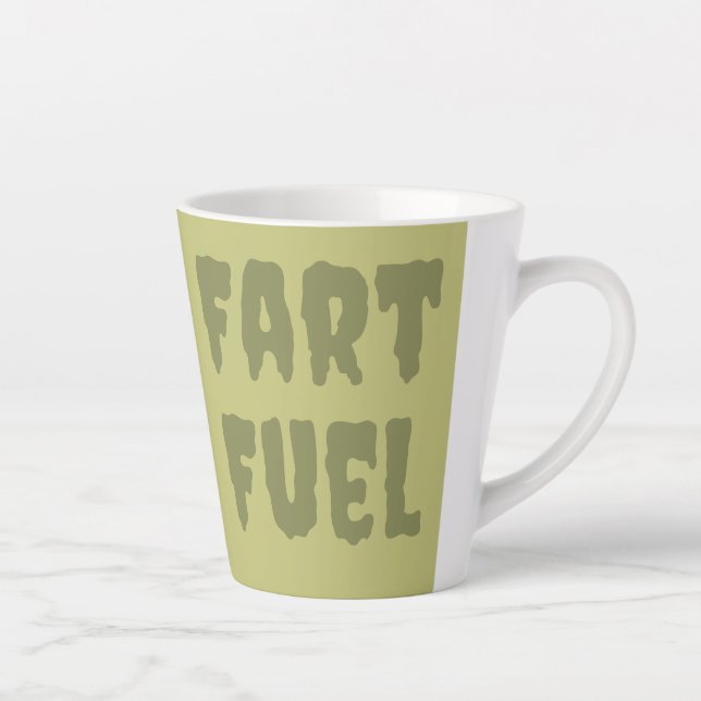 Latte Taza de café divertida para bromas (Derecha)