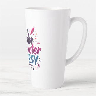 Latte Taza de café Energía del personaje principal – Emp