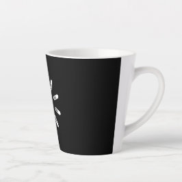 Latte Taza de café engaño CORONA 19