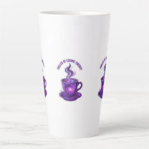Latte Taza de café galaxia alimentada por energía cósmic