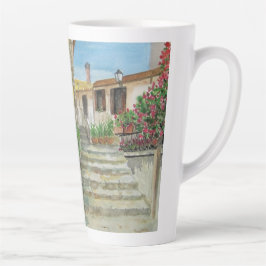 Latte Taza de café italiano Italia té de chocolate calie