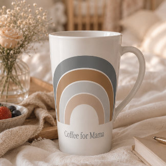 Latte Taza de café para Mama Rainbow