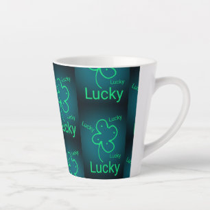 Latte Taza De Café '¿Tienes Suerte?'