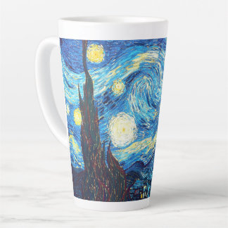 Latte Taza de café Vincent van Gogh - Noche estrellada