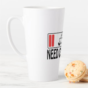 Latte Taza de diseño creativo elegante Taza de café co