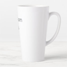 Latte Taza de energía para mamá de perro | Taza de café