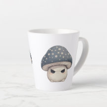 Taza de hongo lindo – Taza de café de bosque capri