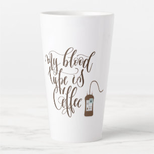 Latte Taza de humor de café con leche