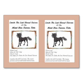 Lauda, La Tarjeta De Comercio Unicornio Con Cabeza