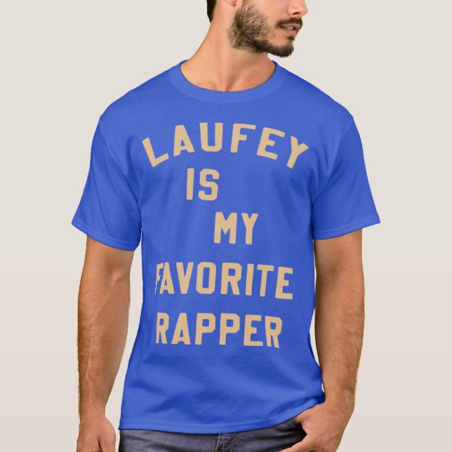 Laufey es mi camiseta de rapero favorita Rapper fa (Anverso)