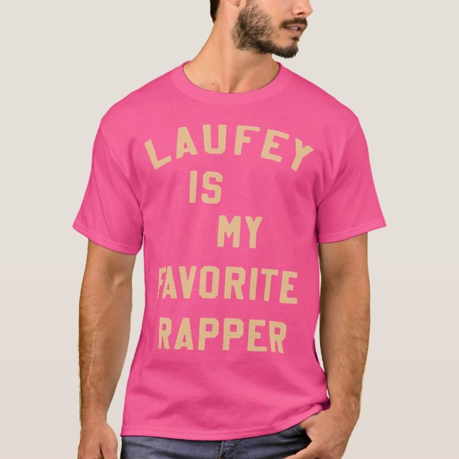 Laufey es mi camiseta de rapero favorita Rapper fa (Anverso)