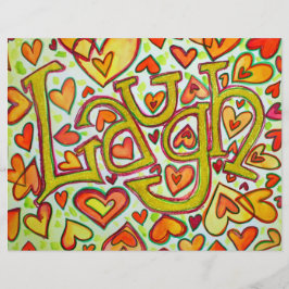 Laugh Word Flyer y Ralph Waldo Emerson Success