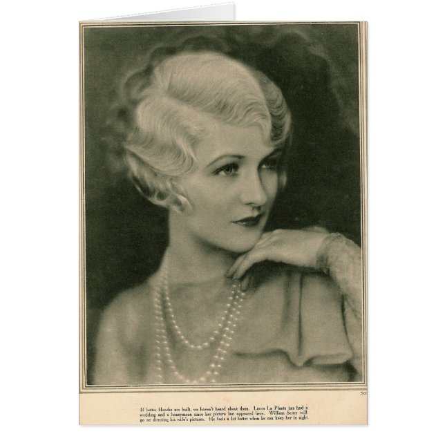 Laura LaPlante 1928 (Frente)