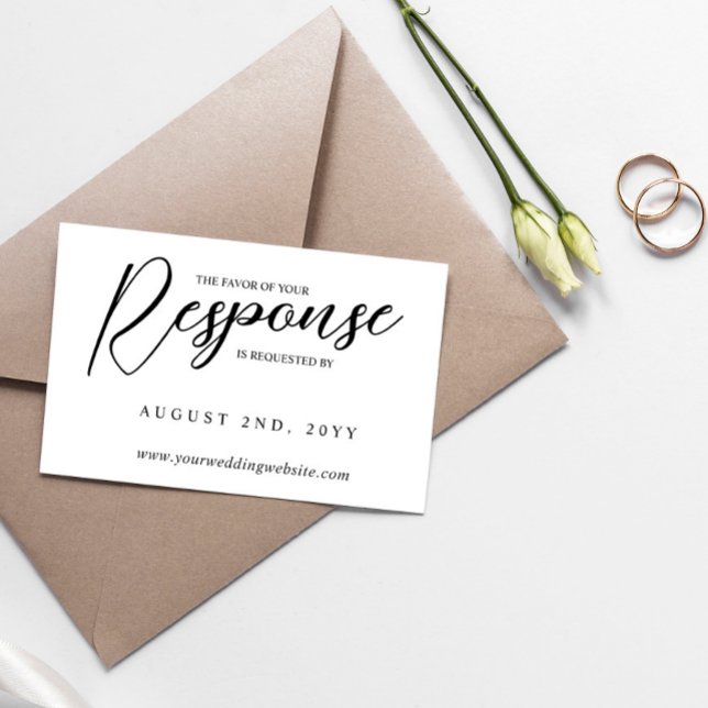 Laurel Monograma a favor de la respuesta RSVP en l (Subido por el creador)