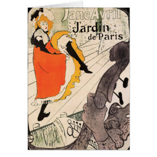 Lautrec: Jane Avril, Jardin de París