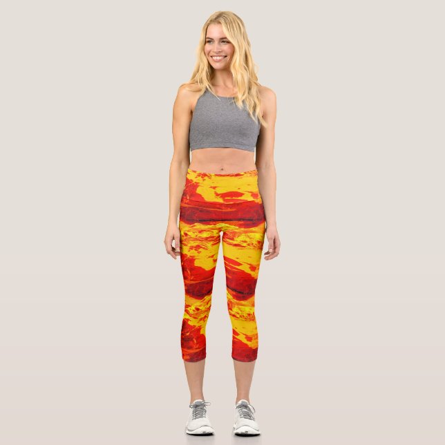 Lava capri leggings (Anverso)