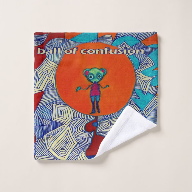 Lavabo con bola de confusión (Toallita)