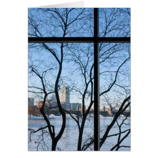 Lavabo congelado del río Charles, MAMÁES de