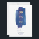 Lavado de acuarela Guardar la tarjeta de fecha - A<br><div class="desc">La tarjeta de fecha para guardar cuenta con fondo de lavado de acuarela y tipografía moderna.</div>