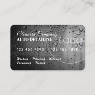 Lavado metalizado de tarjeta de crédito 