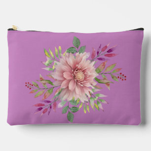 Lavanda bonito y bolsa estética floral rosa