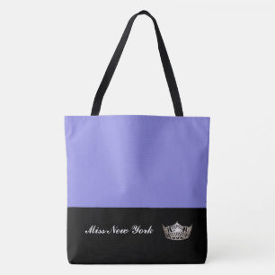 Lavanda grande de la bolsa de tocador de la corona