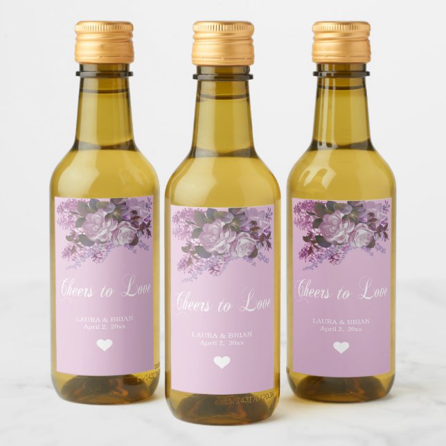 Lavanda, Lilacs y Rosas, Boda (Botellas)