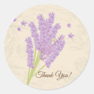lavanda, púrpura, flor, pegatinas florales