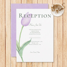 Lavanda Tulip Solo Purple Modern Recepcion