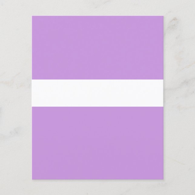 Lavanda y volante blanco ADJUSTABLES (Frente)