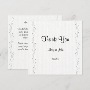 Lavander Floral Script Love Heart Boda