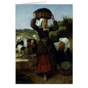 Lavanderas de Fouesnant por Bouguereau